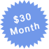 $30 per month